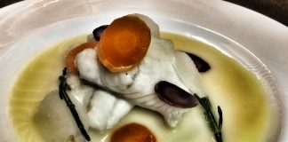 Daniel Canzian e la ricetta per il Livestreamer The turbot of the chef Daniel Canzian created for livestreamers