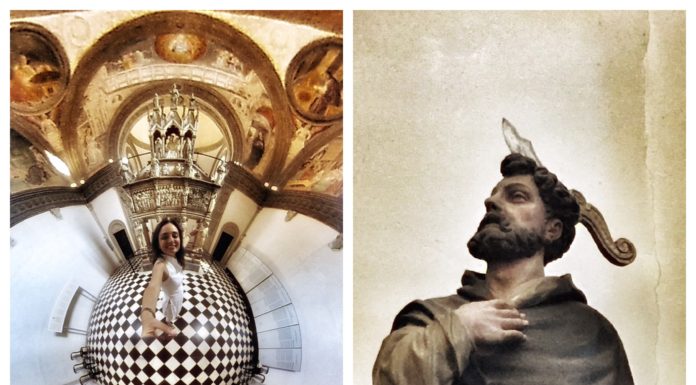 Milano Inedita: Nella Cappella in cui si trova il santo protettore di chi soffre di mal di testa, c’è anche una Madonna Cornuta!