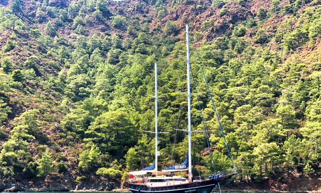 Video diario delle mie vacanze in Turchia: Navigando su un Caicco!