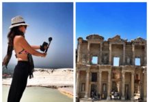 In diretta (su Periscope) dalla meravigliosa Turchia: Efeso e Pamukkale!