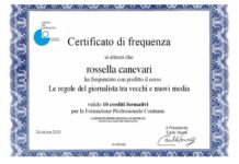 Giornalismo Tra Vecchi e Nuovi Media.