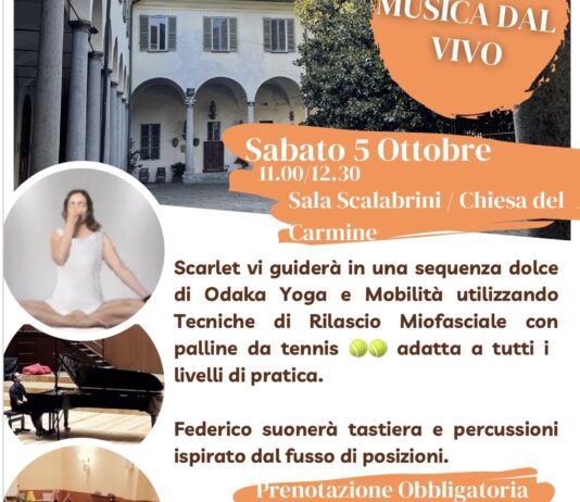 Yoga&Musica dal Vivo, Yoga&Rilascio Miofasciale al Carmine nel weekend!